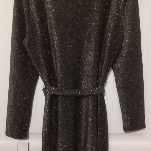 [5x$20] NEW Metallic Golden Dress - Size XL Misses - Picture 8 of 10
